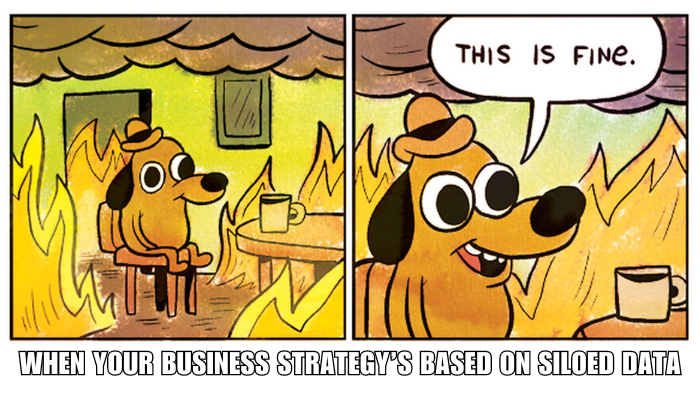 Siloed Data Business Strategy Meme