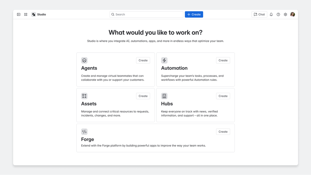 Atlassian Rovo Studio App