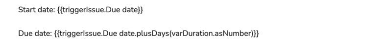Start date:   Due date: 