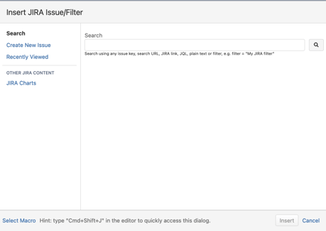 Insert Issue Count Jira Macro