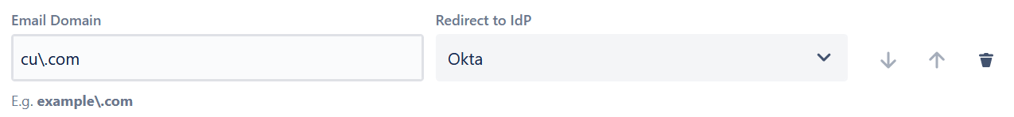 Okta email rule