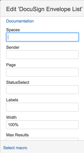 Edit DocuSign Envelope Screenshot
