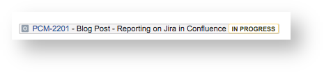 Jira Issue In Progress